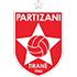 The Partizani logo