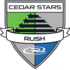 The Cedar Stars Rush logo
