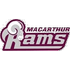 The Macarthur Rams logo