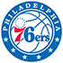 The Philadelphia 76ers logo
