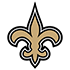 The New Orleans Saints logo
